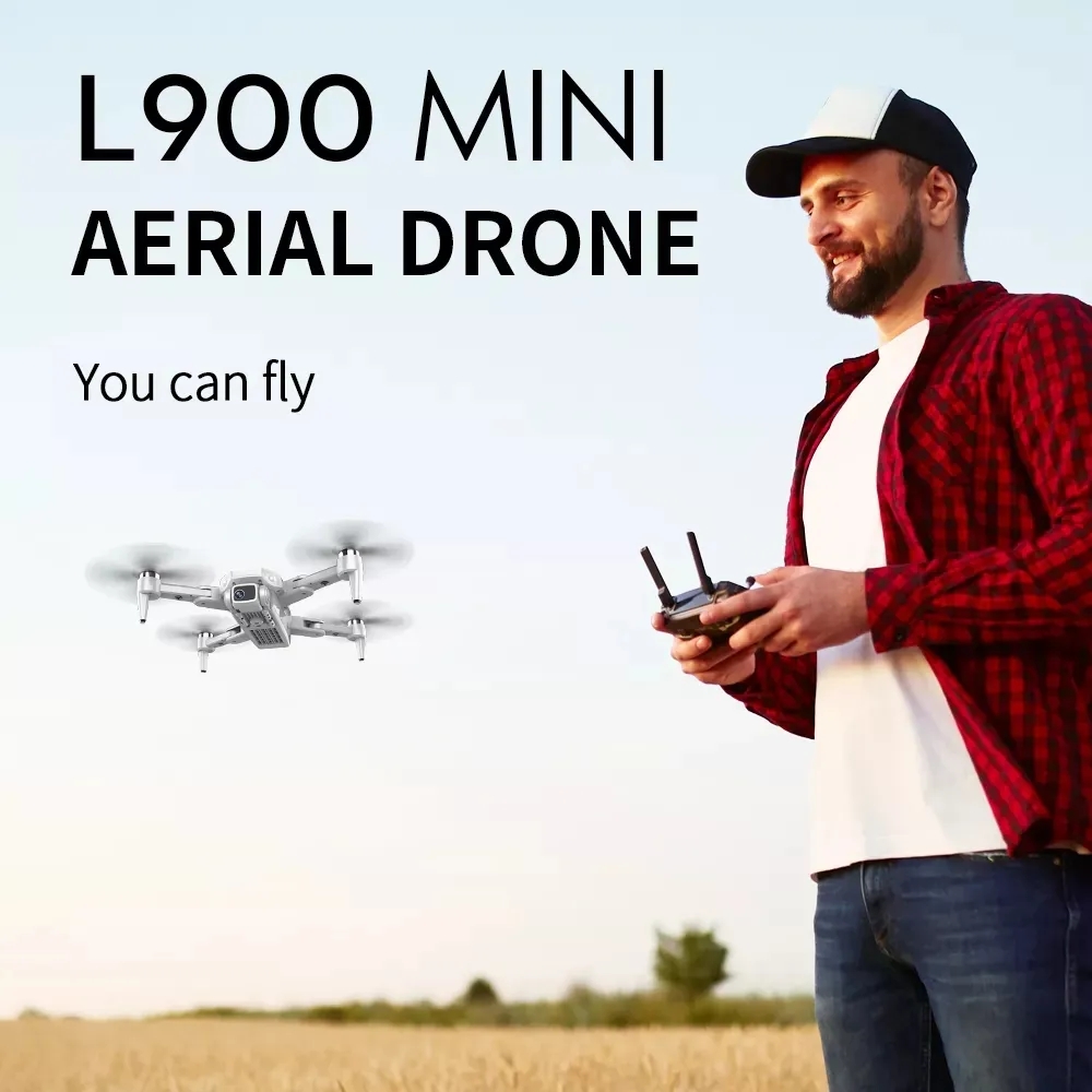 折りたたみ式ブラシレスドローンl900プロ,GPS, 4k, - Drone Camera Hd のレビューと価格