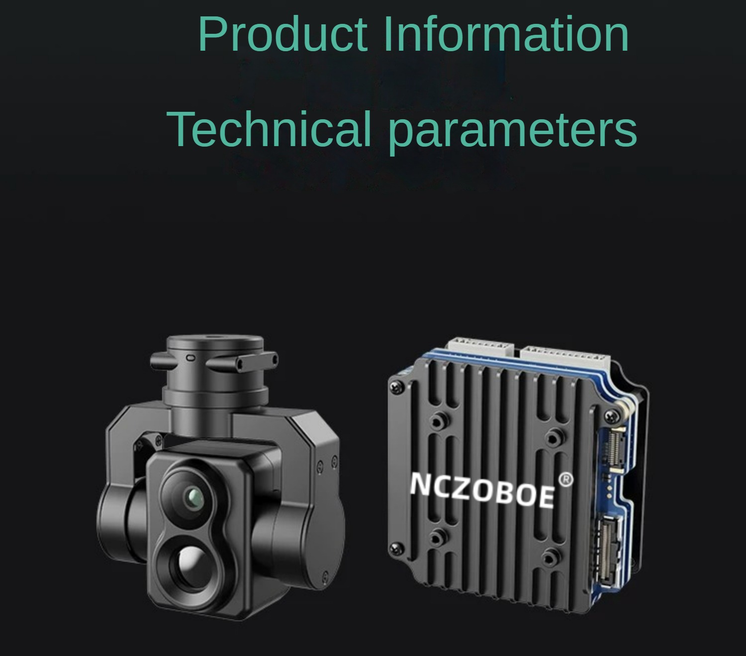 NCZOBOE FPV AIカメラモジュール：超長距離ターゲ - Drone Camera Thermal のレビューと価格