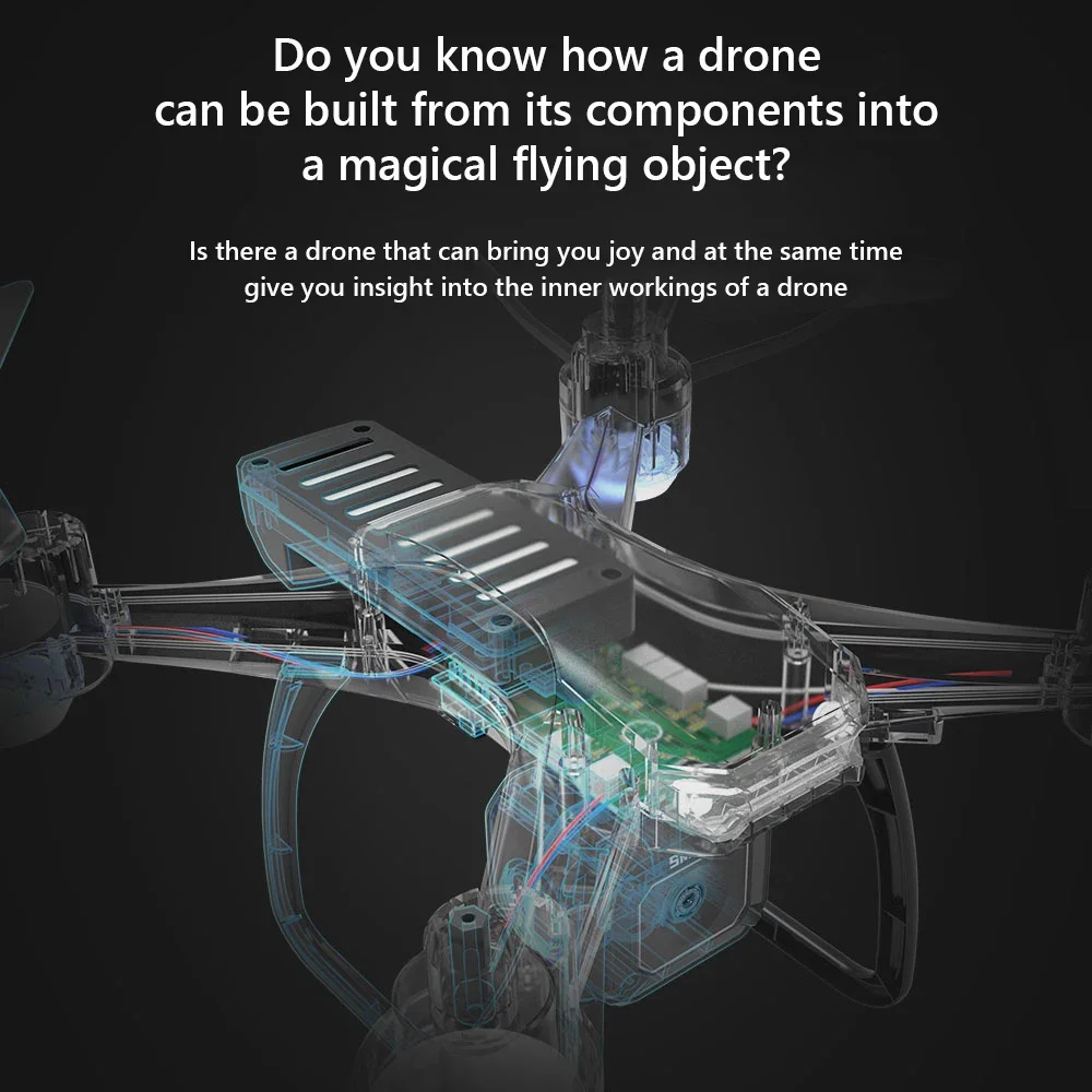 JJRC H108 DIY 教育用組み立てミニドローン イン - Drone Camera Hd のレビューと価格